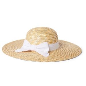 Toddler Straw Bow sun hat